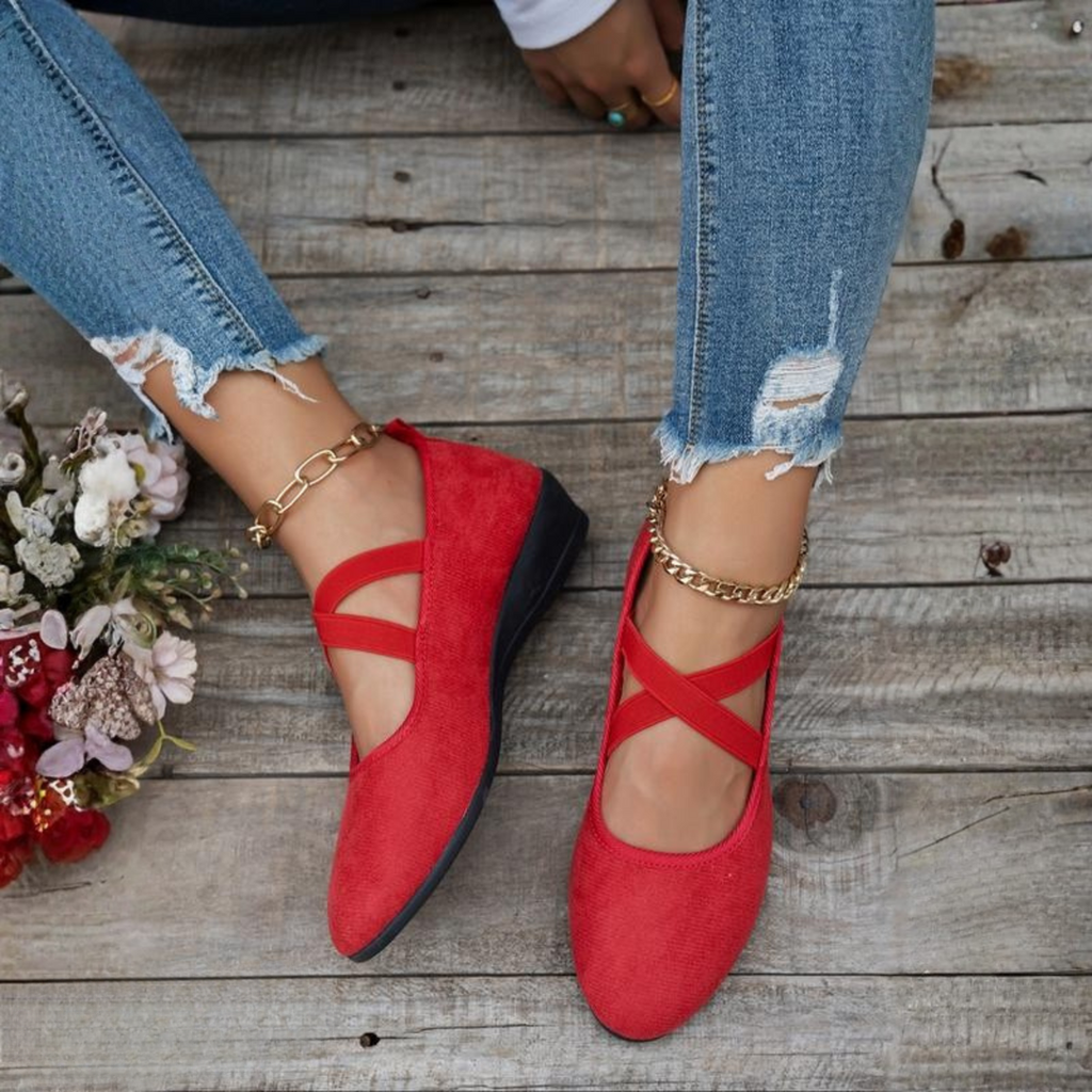 Wendie | Round-Toe Slip-On Comfort Shoe for Women