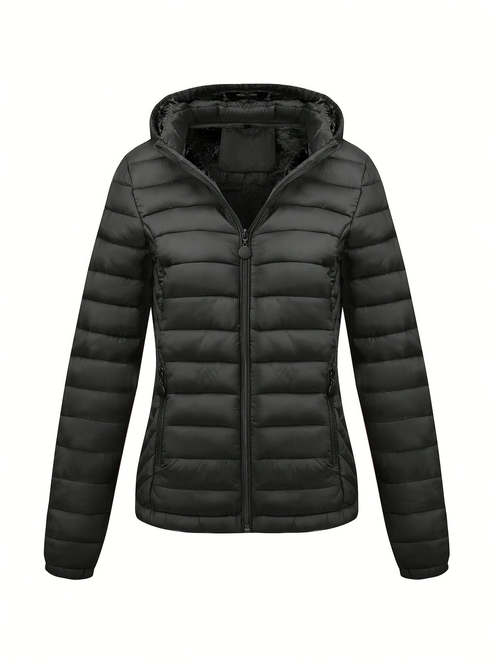 Arianne | Quilted Hooded Puffer Jacket with Pockets for Women