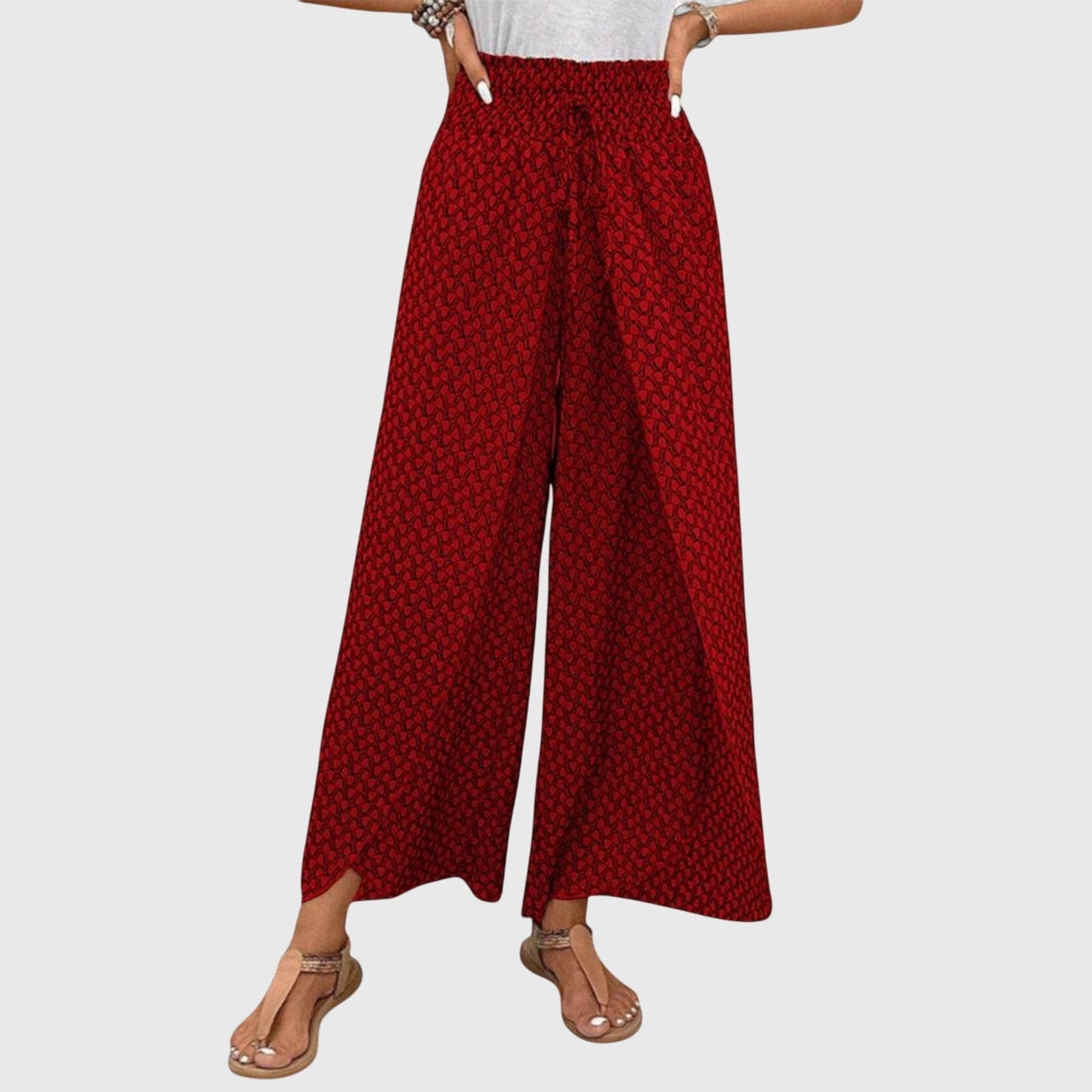 Chiara | Women's Palazzo Pants High-Waist Wide Leg Trousers