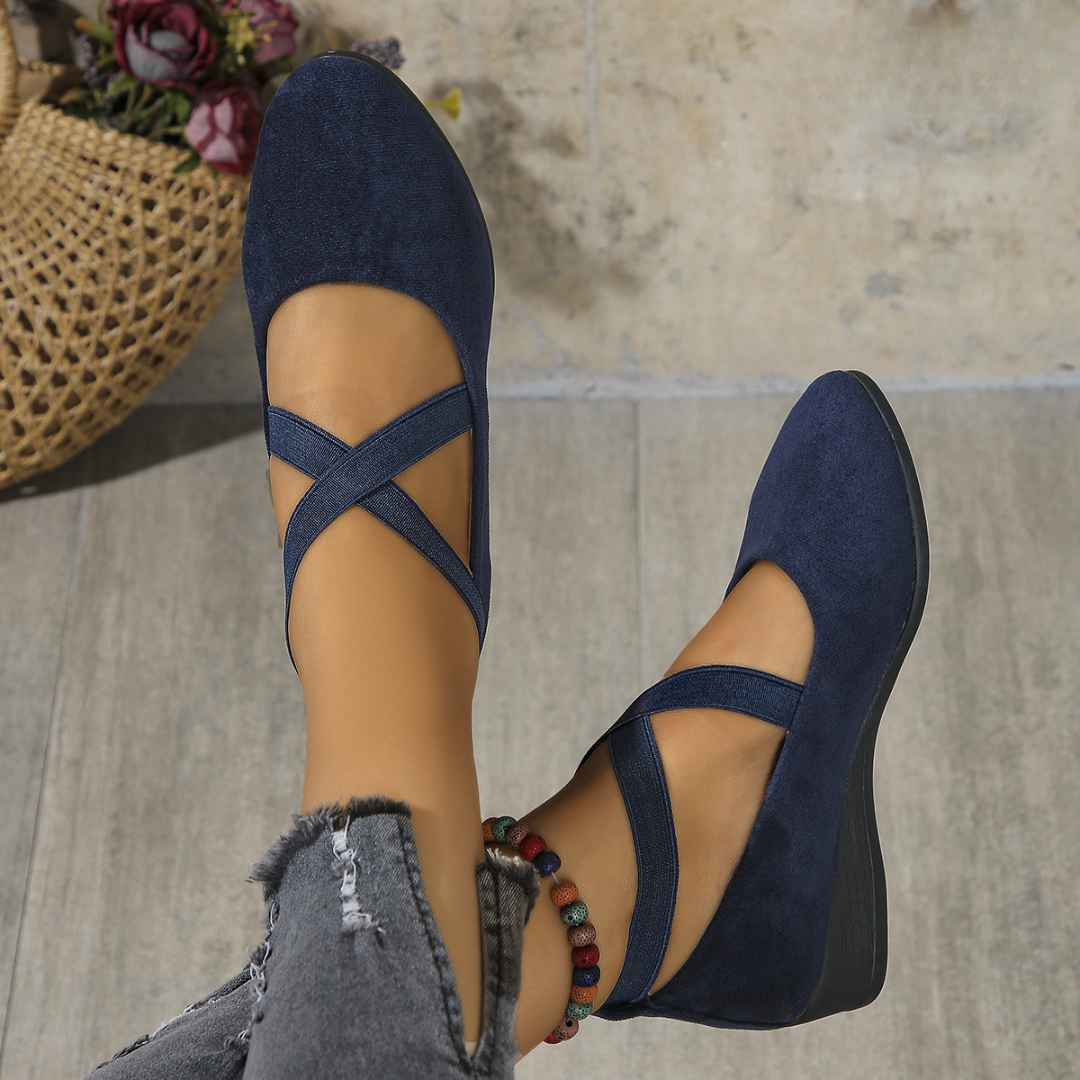 Wendie | Round-Toe Slip-On Comfort Shoe for Women