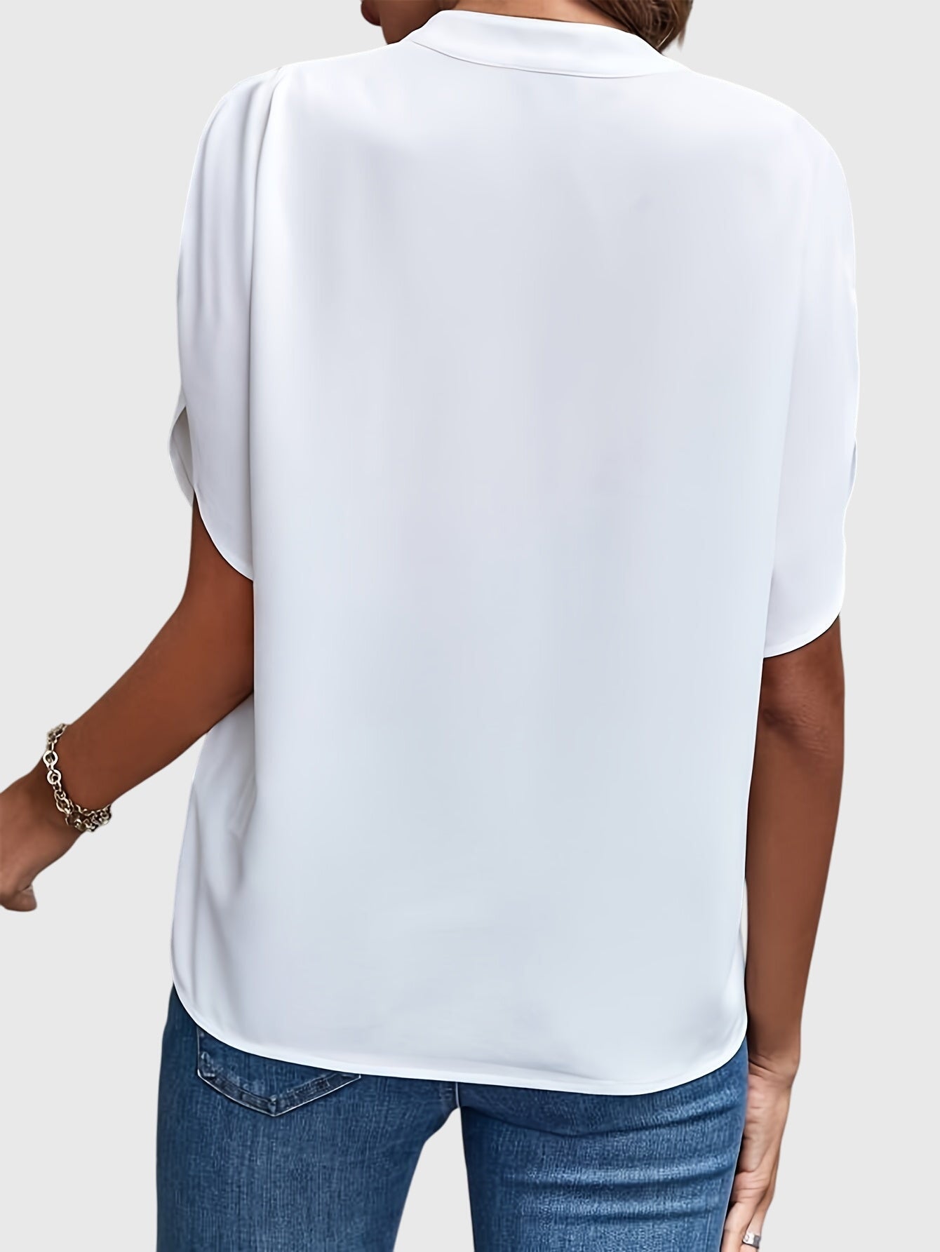 Kristie | Women's V-Neck Long Sleeve Blouse for Work