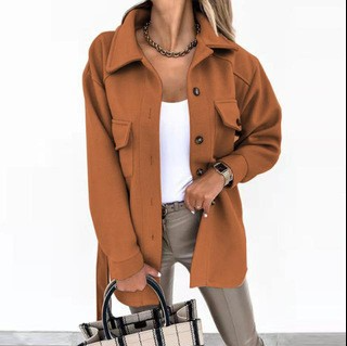 Cordelia | Notch-Lapel Trench Coat with Button-Front for Women