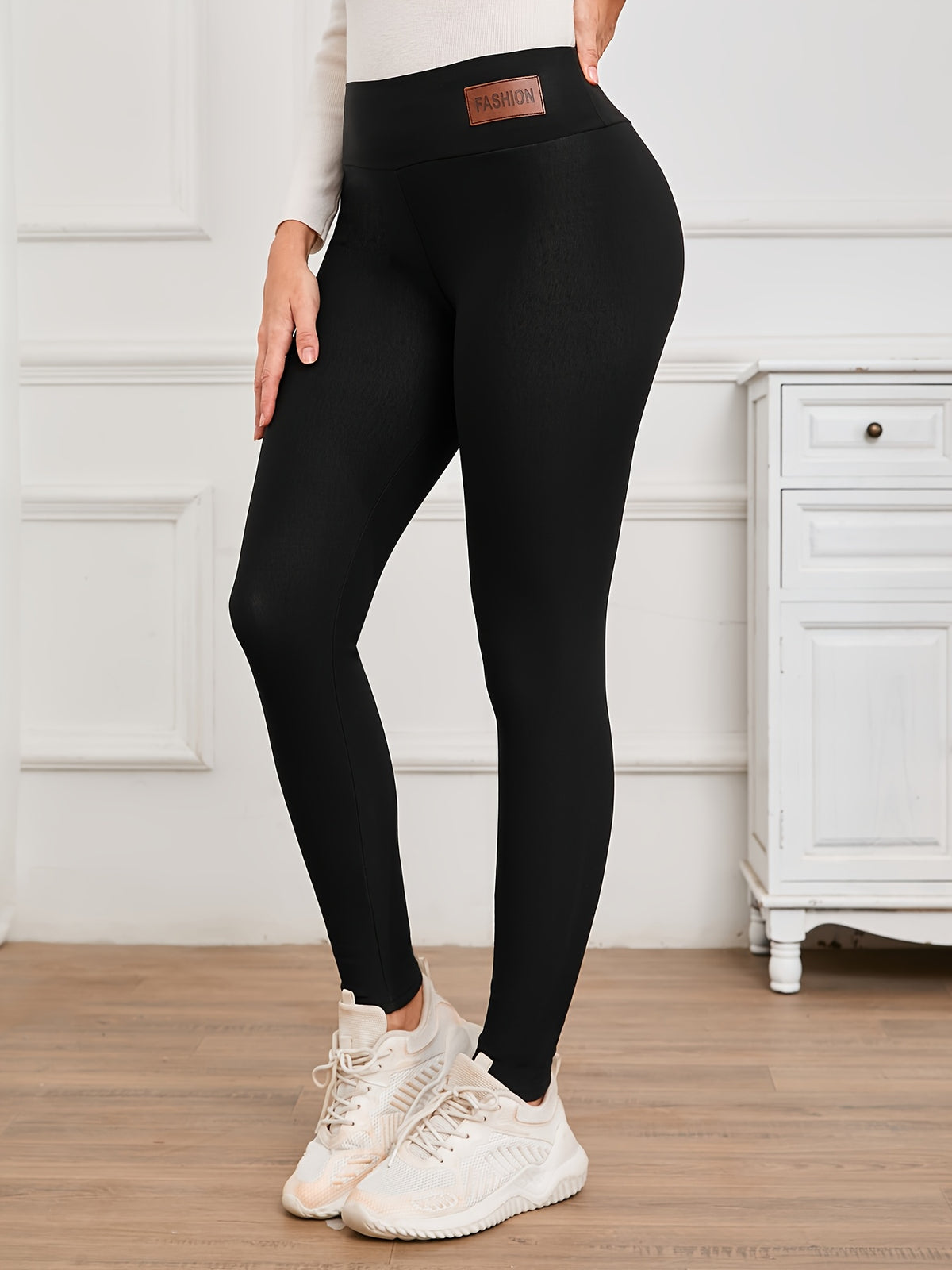 Erika Sherpa-Lined High-Waist Leggings, a Cozy Sweatpants Alternative