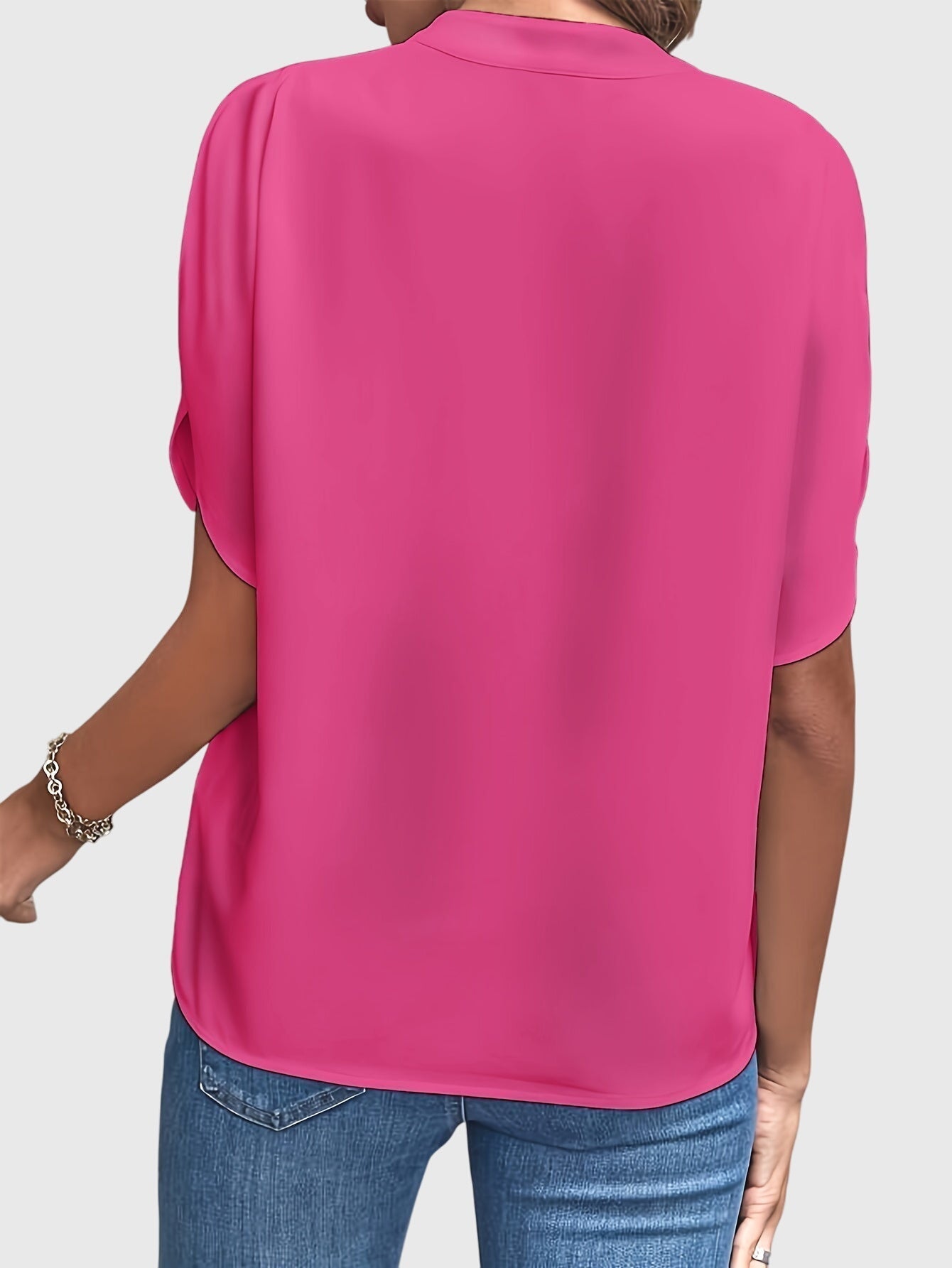 Kristie | Women's V-Neck Long Sleeve Blouse for Work