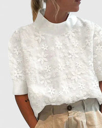 Rosalyetta | Women's Elegant V-Neck Blouse for Work