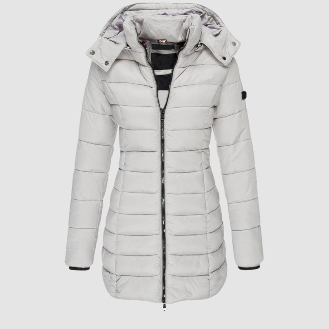 Kensley | Women's Puffer Jacket Hooded Winter Coat
