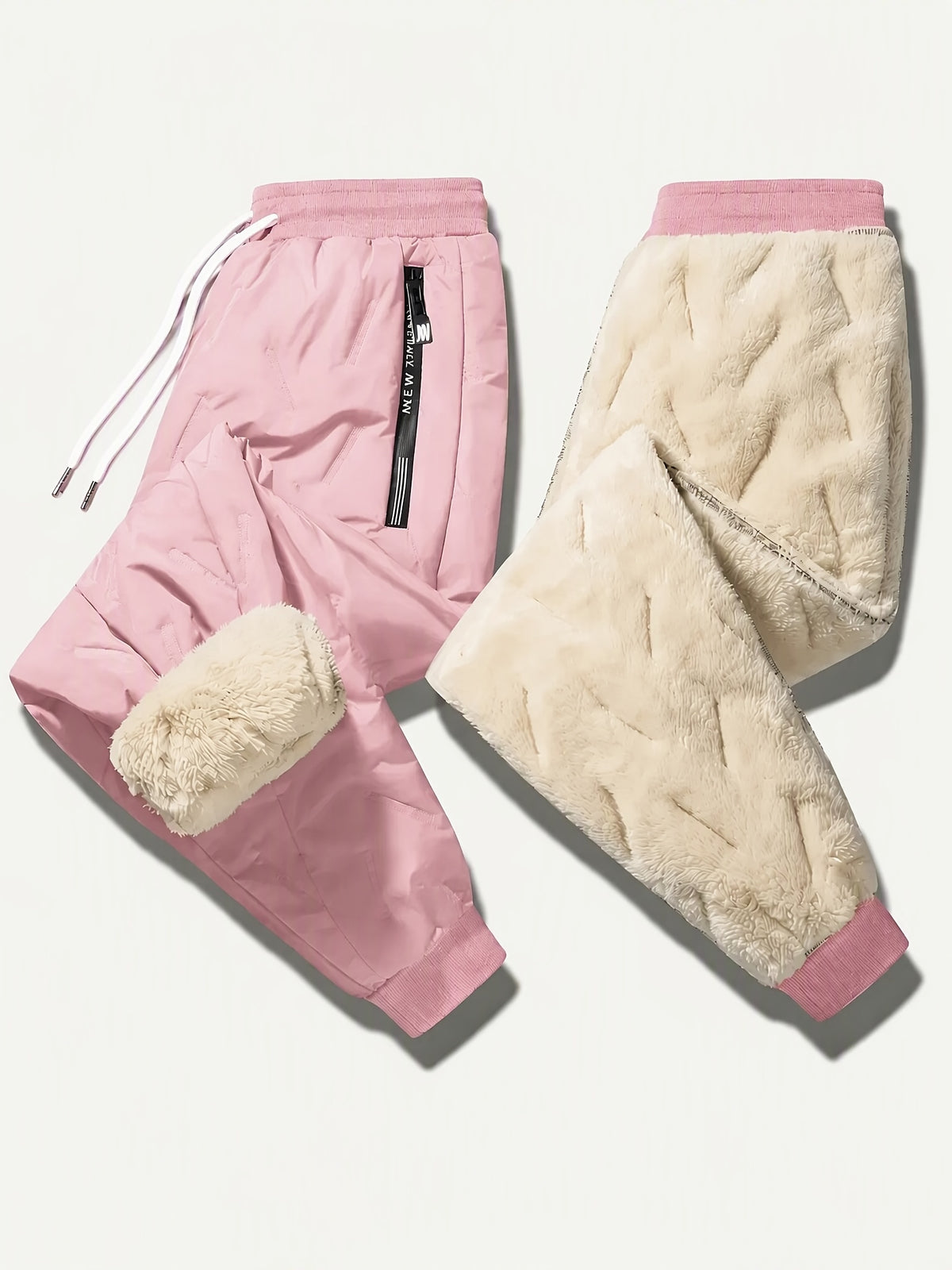 Fabienne | Quilted Fleece-Lined Jogger Sweatpants for Women