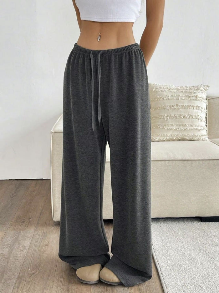 Magnhild | Wide-Leg Drawstring Sweatpants for Women