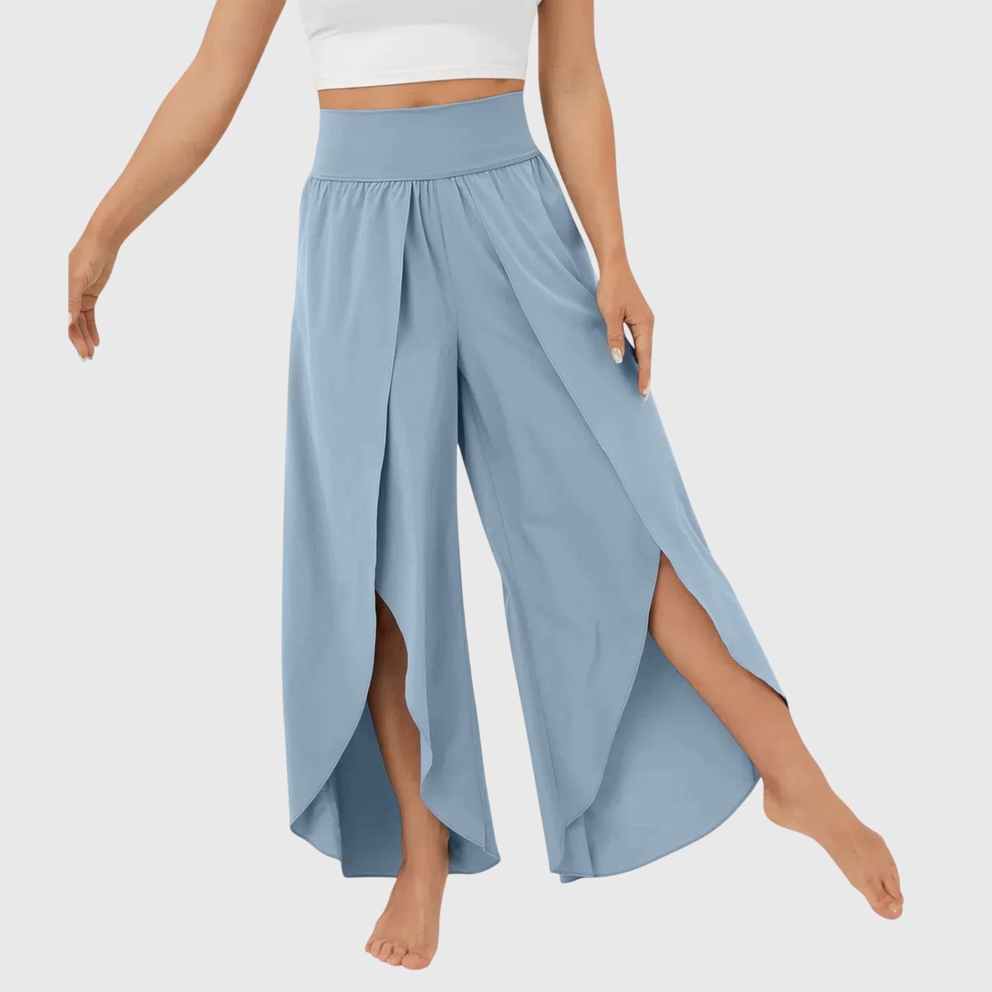 AirFlow Women's Wide Leg Pants – Relaxed Flowy Summer Look