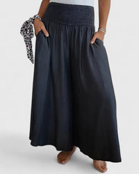 Elona | Women's Wide Leg Pants Relaxed-Fit Summer Comfort