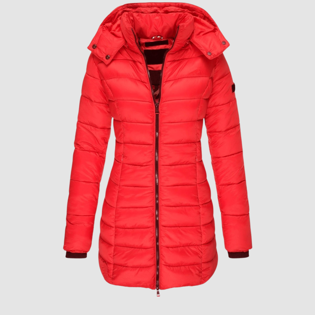 Kensley | Women's Puffer Jacket Hooded Winter Coat