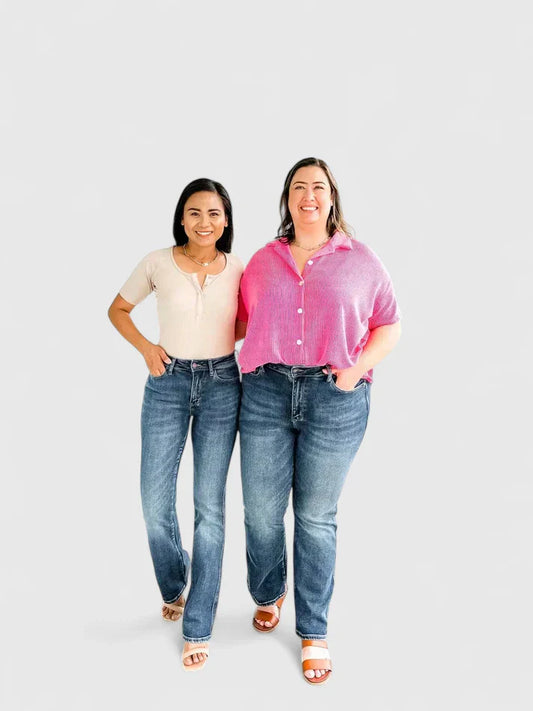 Eryzandra | Women's High-Waisted Bootcut Dress Pants
