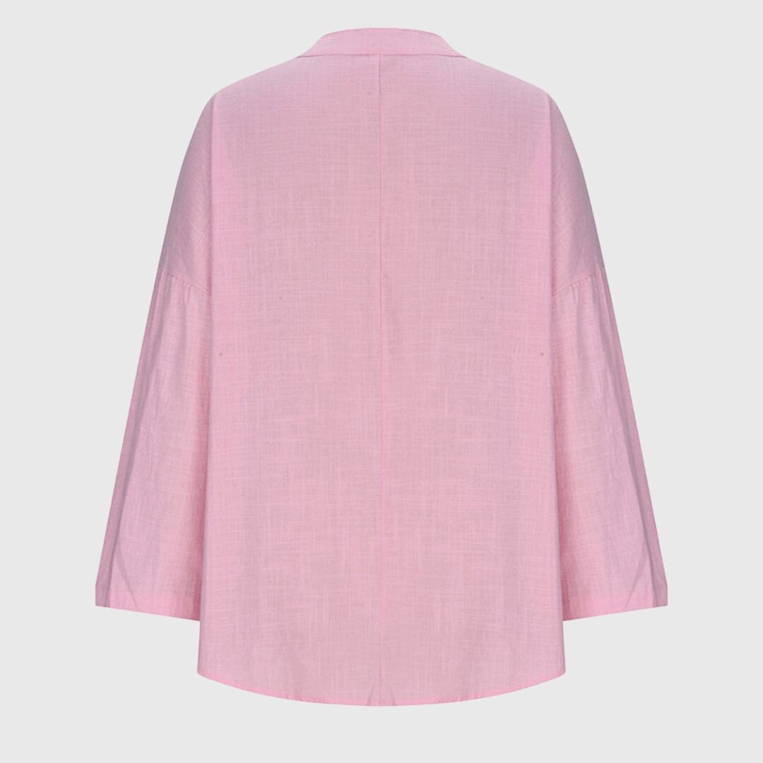 Lenara | Women's Flowy Long Sleeve Blouse – Beach & Casual Wear