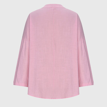 Lenara | Women's Flowy Long Sleeve Blouse – Beach & Casual Wear
