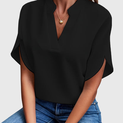 Kristie | Women's V-Neck Long Sleeve Blouse for Work