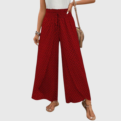 Chiara | Women's Palazzo Pants High-Waist Wide Leg Trousers