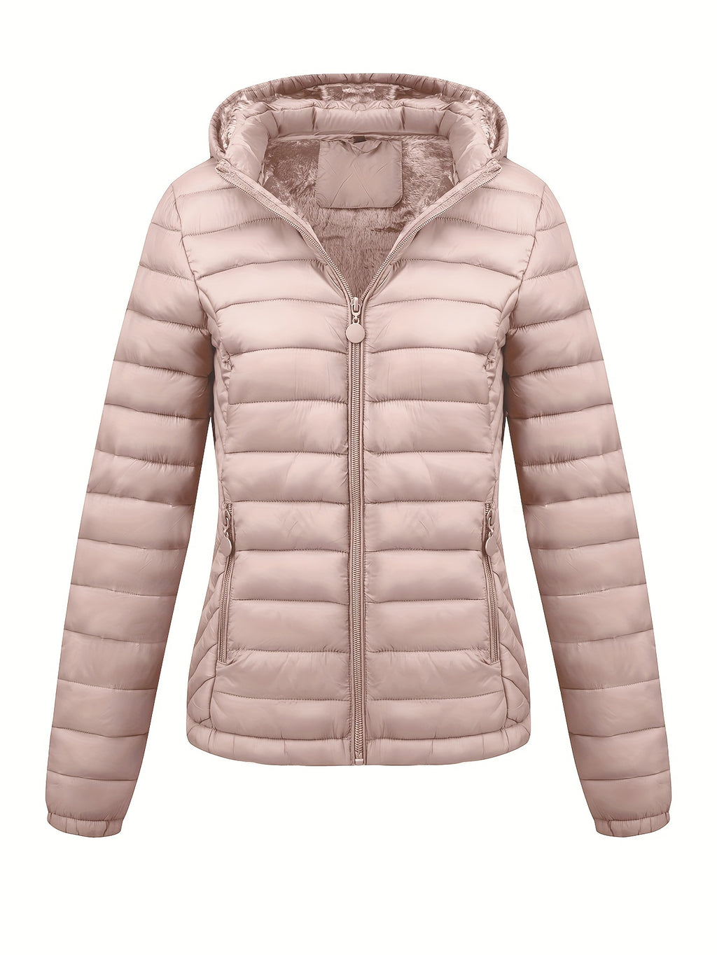 Arianne | Quilted Hooded Puffer Jacket with Pockets for Women