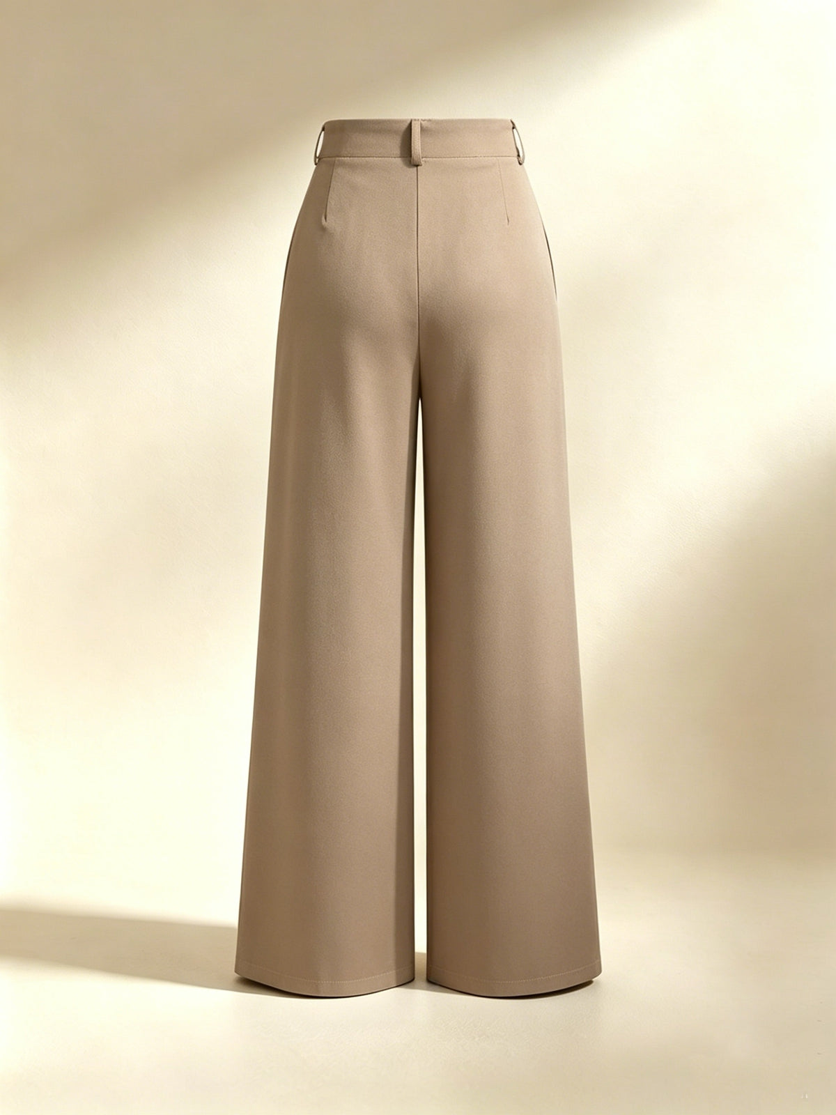 Berit | Pleated Wide-Leg High-Waist Trousers for Women
