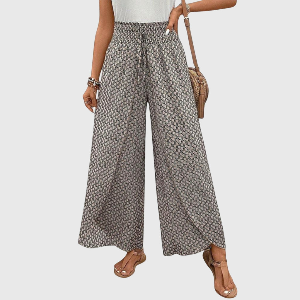 Chiara | Women's Palazzo Pants High-Waist Wide Leg Trousers