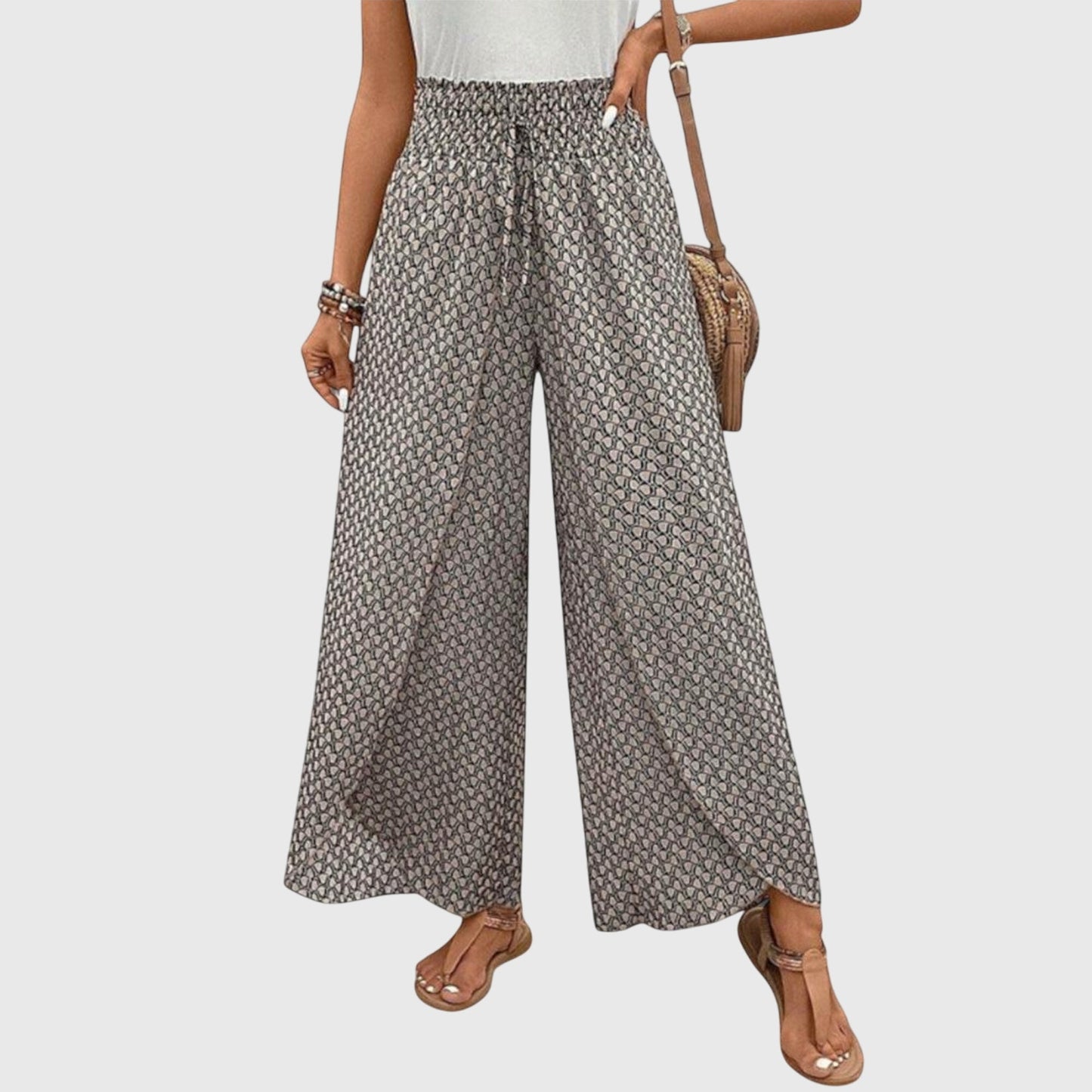 Chiara | Women's Palazzo Pants High-Waist Wide Leg Trousers
