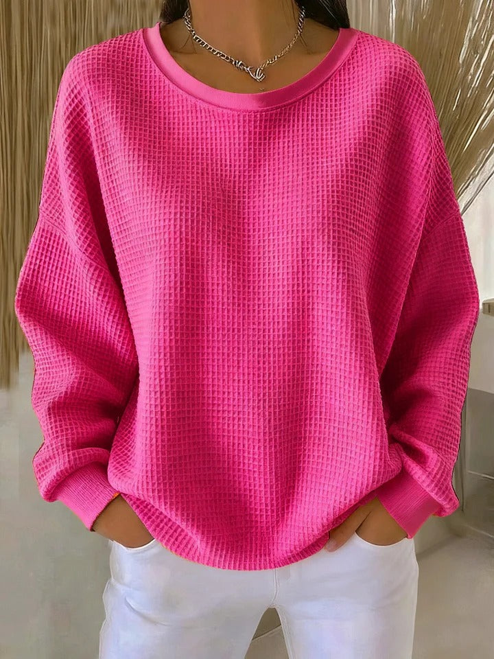 Nova | Women's Classic Sweater Crew Neck Pullover - Everyday Style