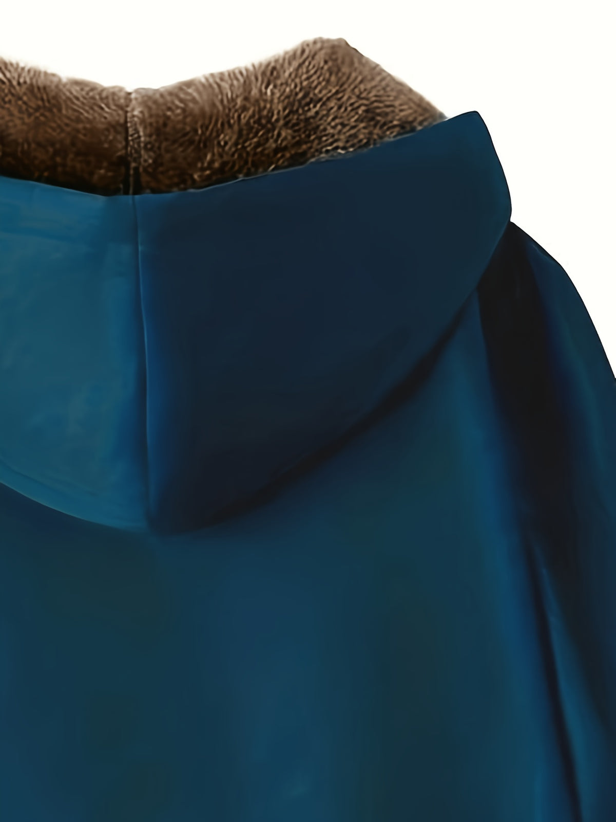 Bodil | Longline Hooded Fleece-Lined Open-Front Coat for Women