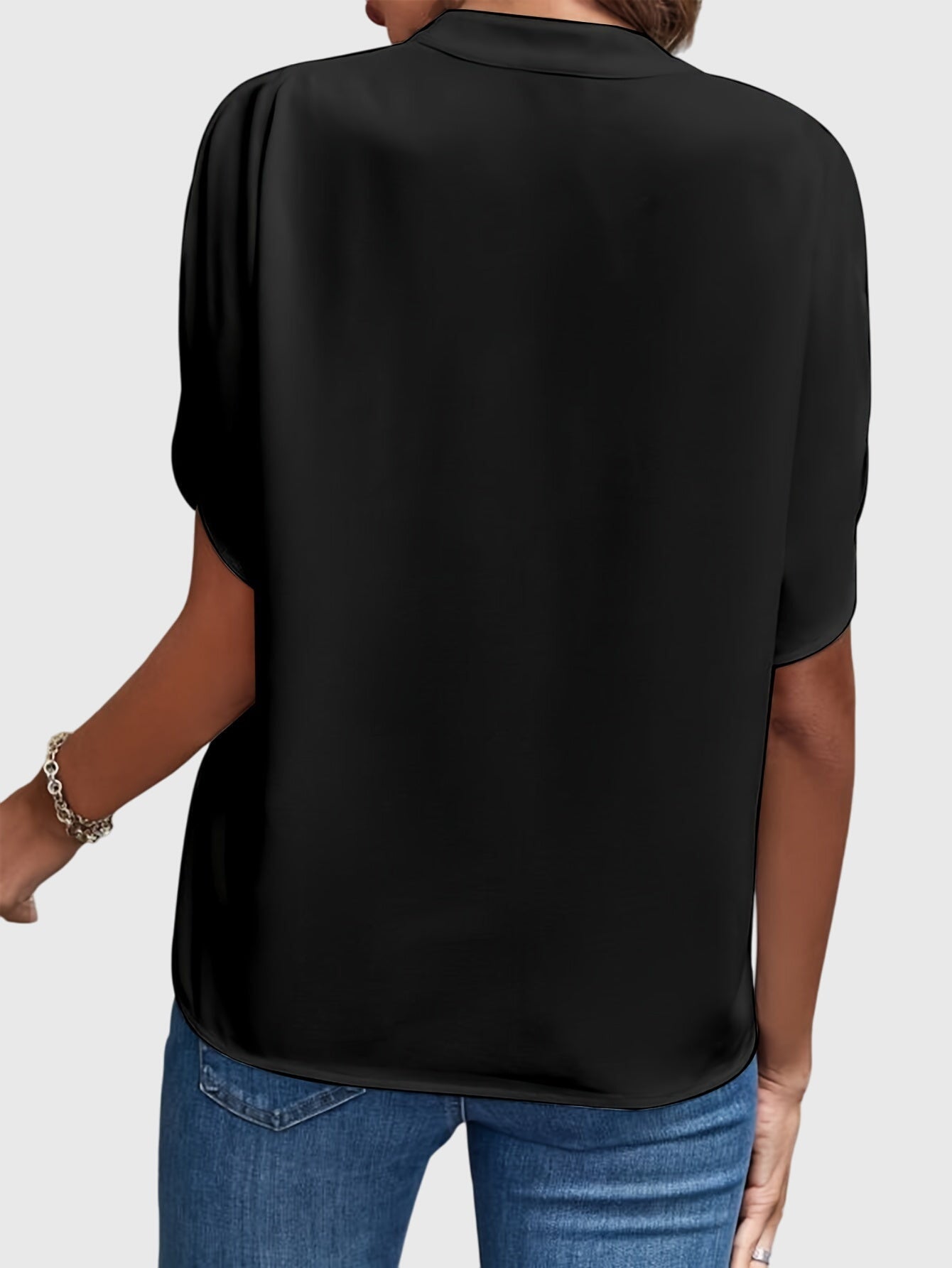 Kristie | Women's V-Neck Long Sleeve Blouse for Work