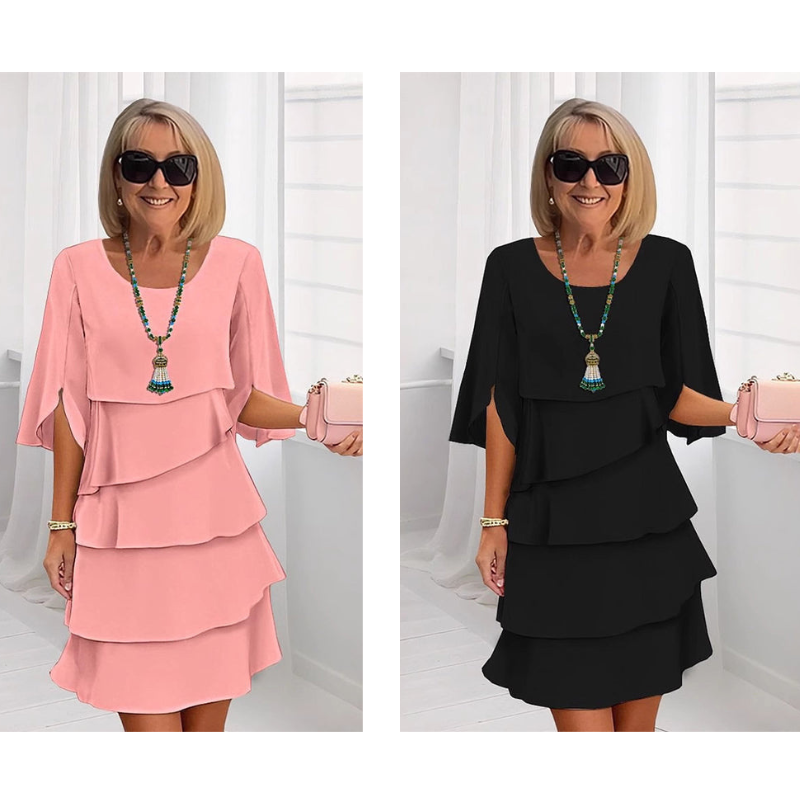 Ailbhe | Elegant Layered Wedding Guest Dress 6