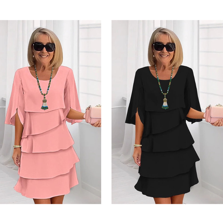 Ailbhe | Elegant Layered Wedding Guest Dress 6