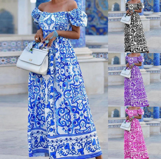 Amalfi | Elegant Floral Maxi Dress for Women 4
