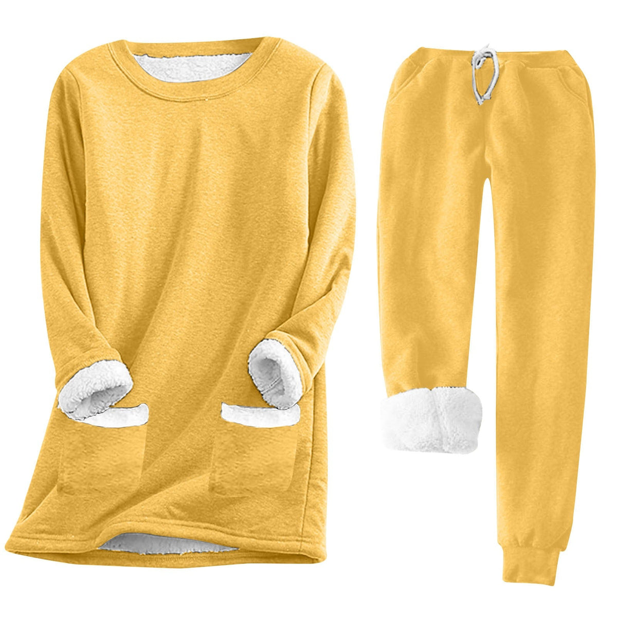 Amber | Women's Lounge Set With Pockets - Relaxed-Fit Loungewear