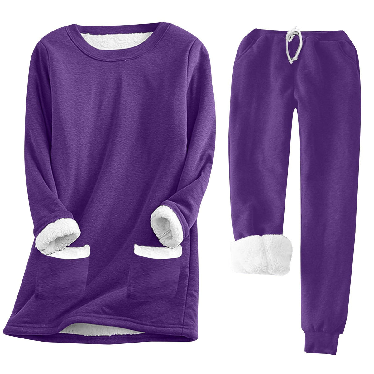 Amber | Women's Lounge Set With Pockets - Relaxed-Fit Loungewear