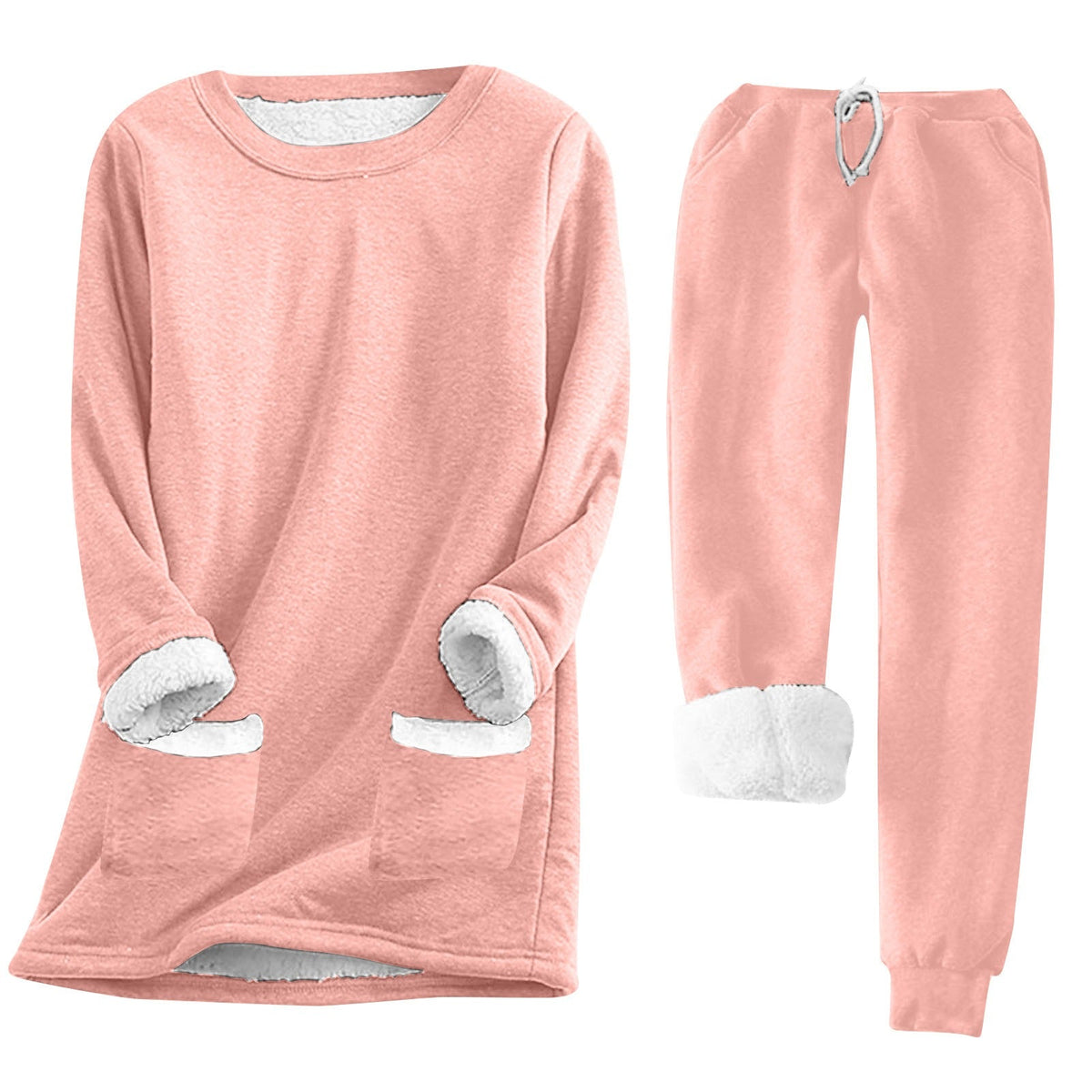 Amber | Women's Lounge Set With Pockets - Relaxed-Fit Loungewear