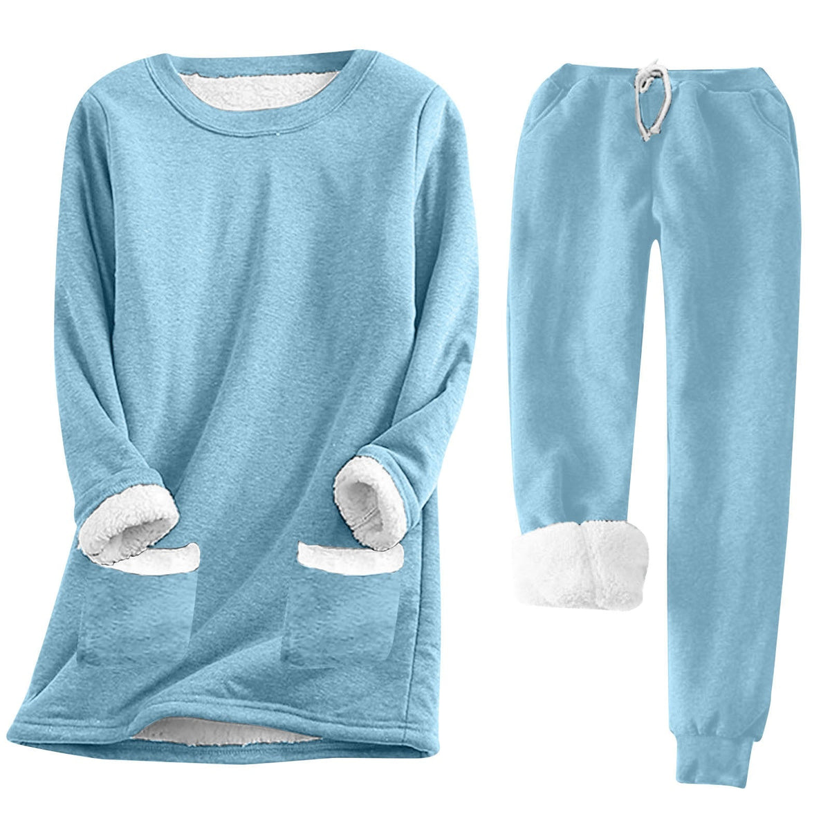 Amber | Women's Lounge Set With Pockets - Relaxed-Fit Loungewear