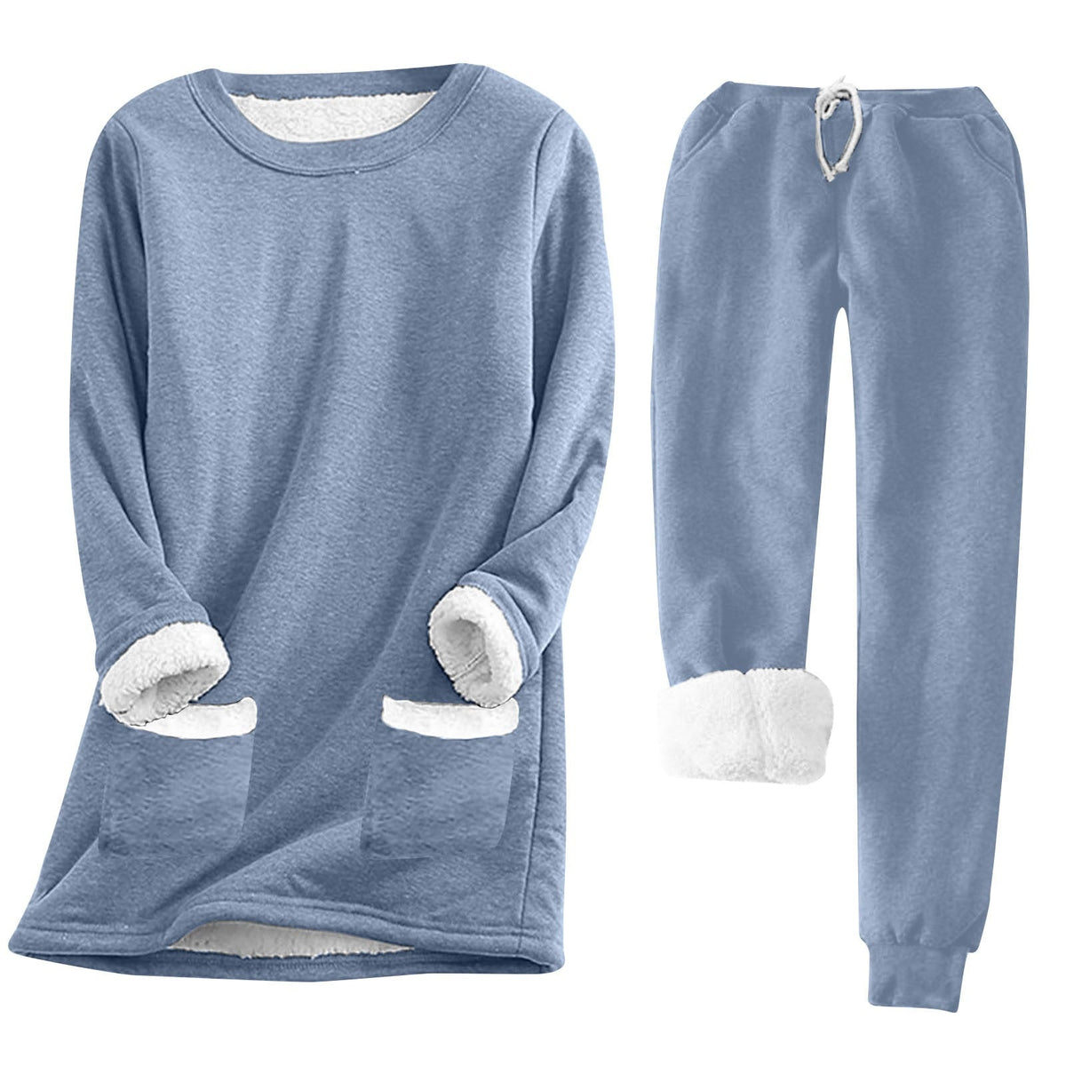 Amber | Women's Lounge Set With Pockets - Relaxed-Fit Loungewear