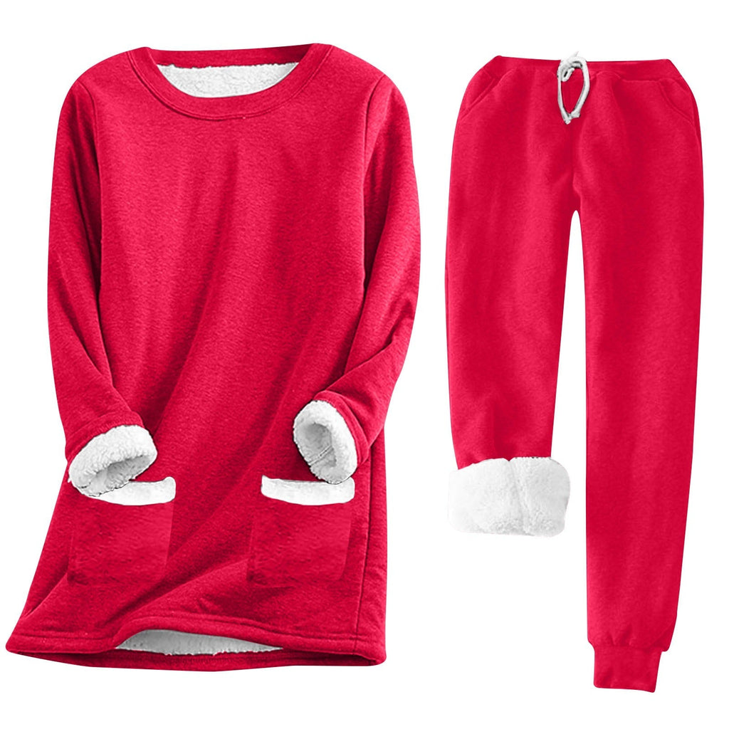 Amber | Women's Lounge Set With Pockets - Relaxed-Fit Loungewear