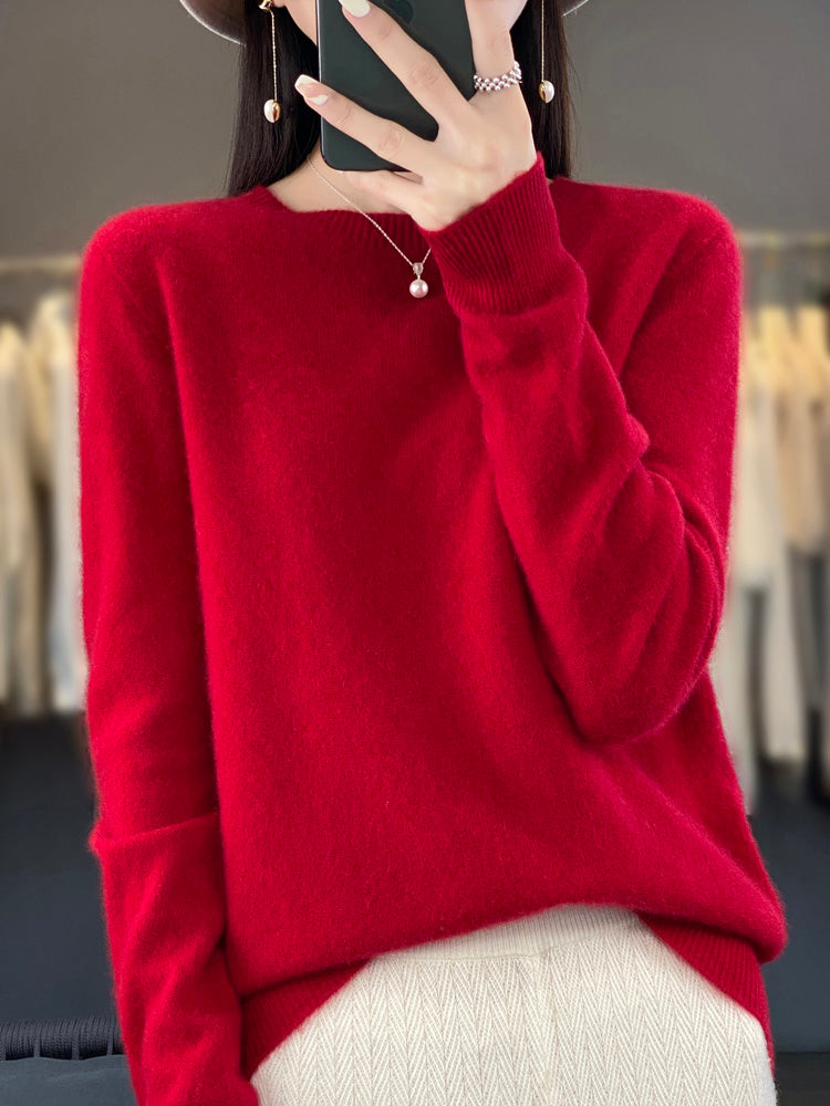 Anette | Women's Oversized Pullover Sweater – Cozy Fit