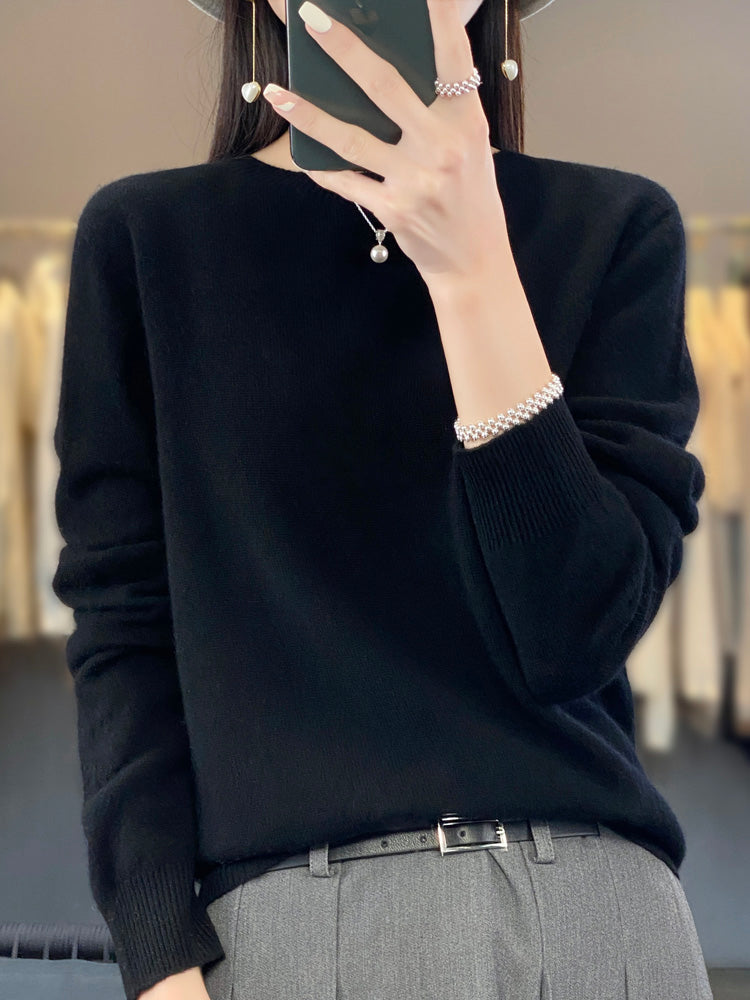 Anette | Women's Oversized Pullover Sweater – Cozy Fit