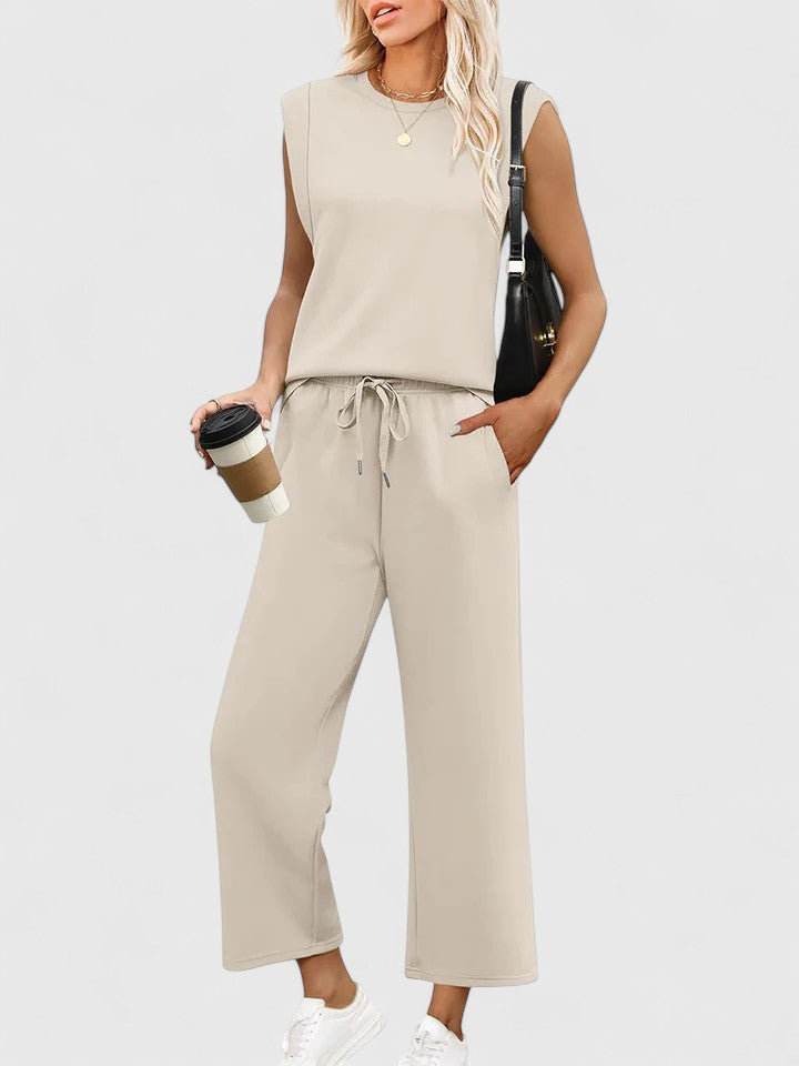 Anniston | Women's Two Piece Set Wide Leg Elegant Outfit
