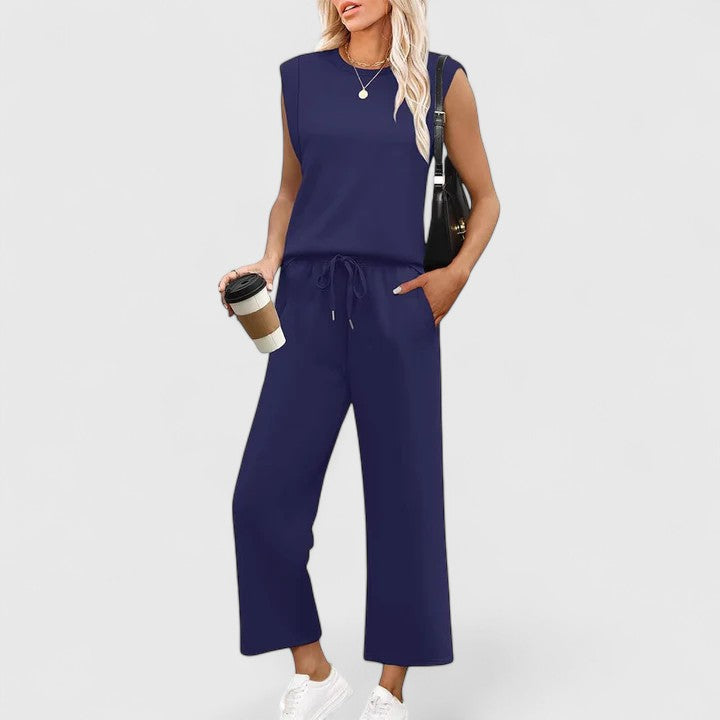 Anniston | Women's Two Piece Set Wide Leg Elegant Outfit