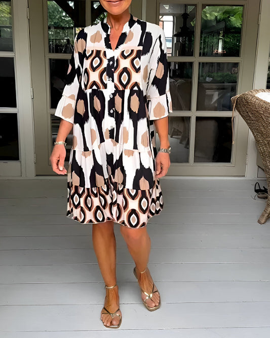 Aveline | Casual Midi Dress for Women 0