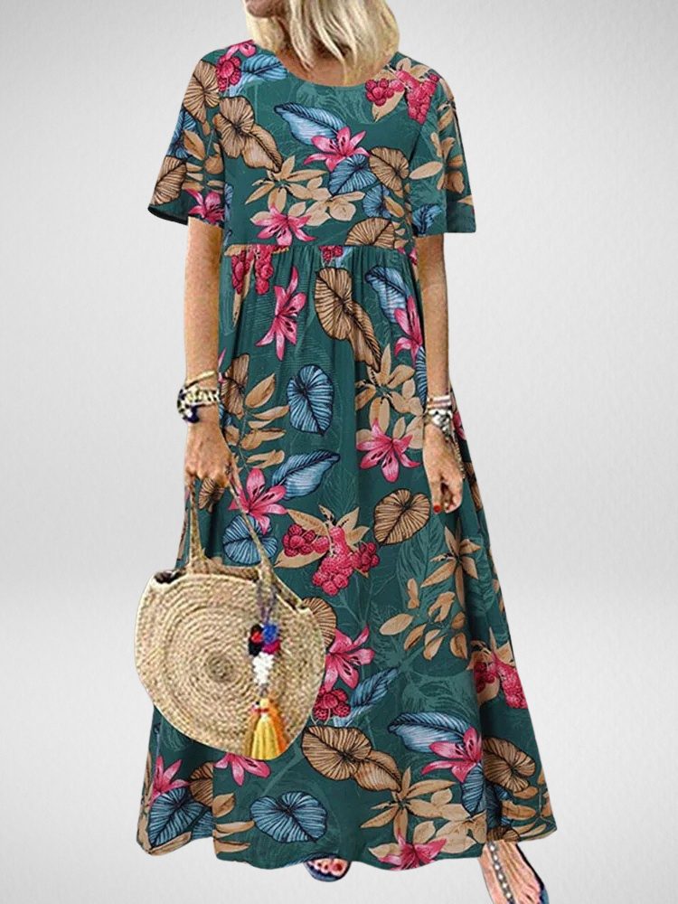 Aviva™ | Boho Floral Maxi Dress 1
