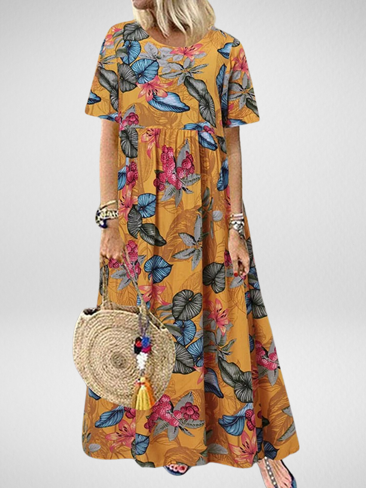 Aviva™ | Boho Floral Maxi Dress 3