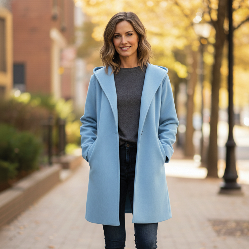 Adelaide | Quilted Hooded Oversized Winter Coat for Women
