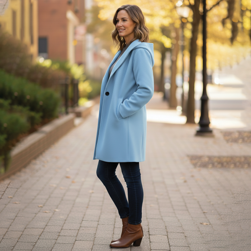 Adelaide | Quilted Hooded Oversized Winter Coat for Women