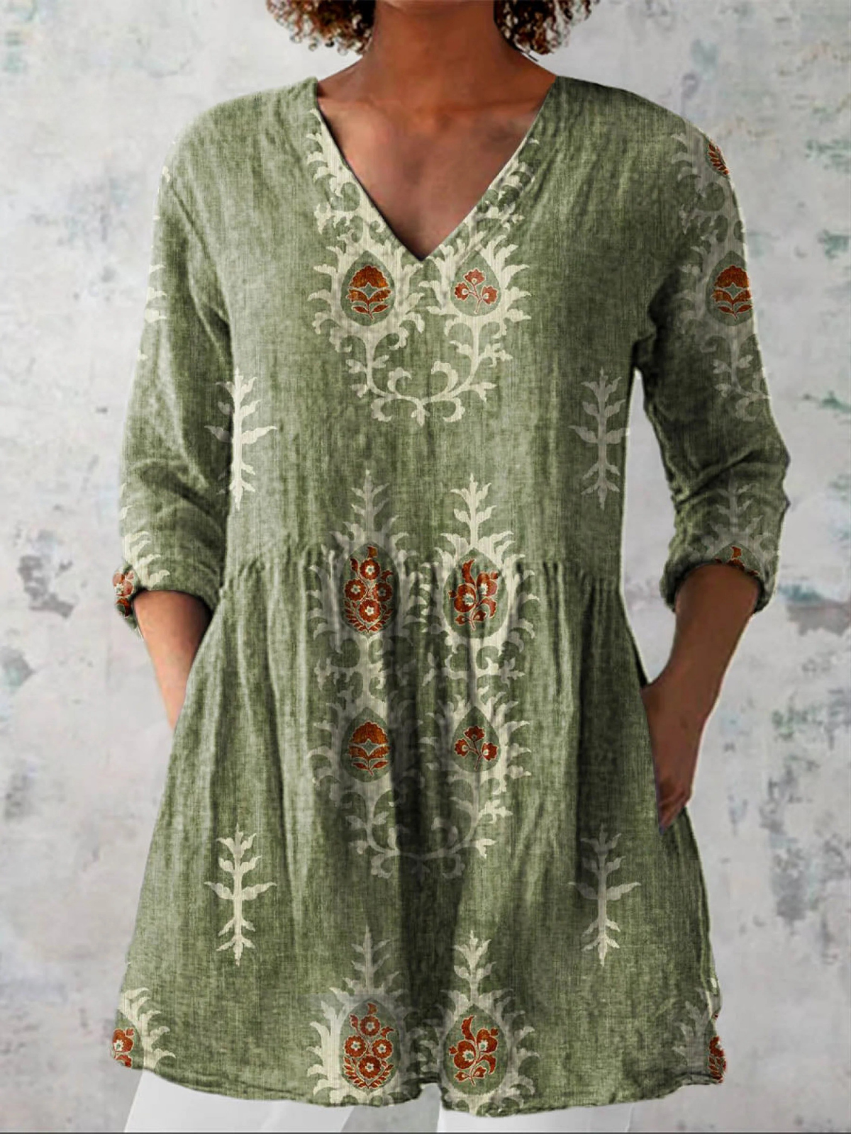 Camille | Elegant long blouses 0