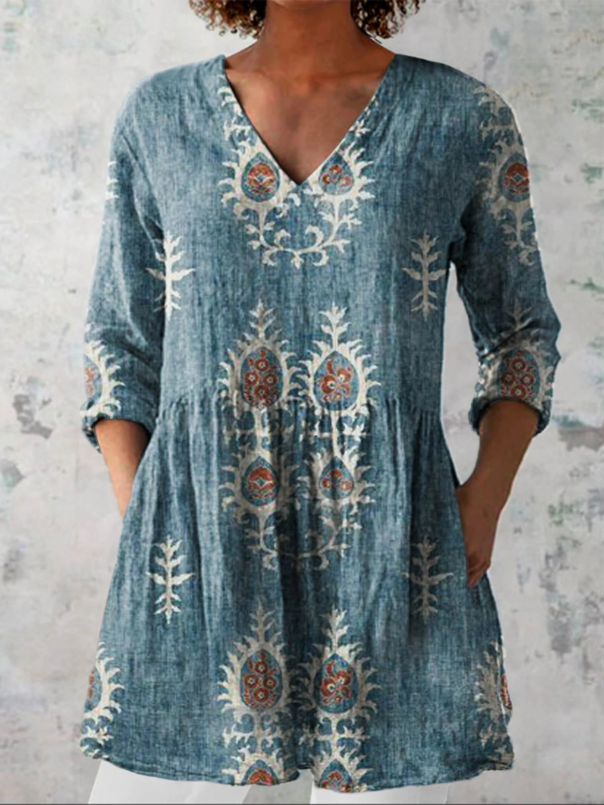 Camille | Elegant long blouses 1