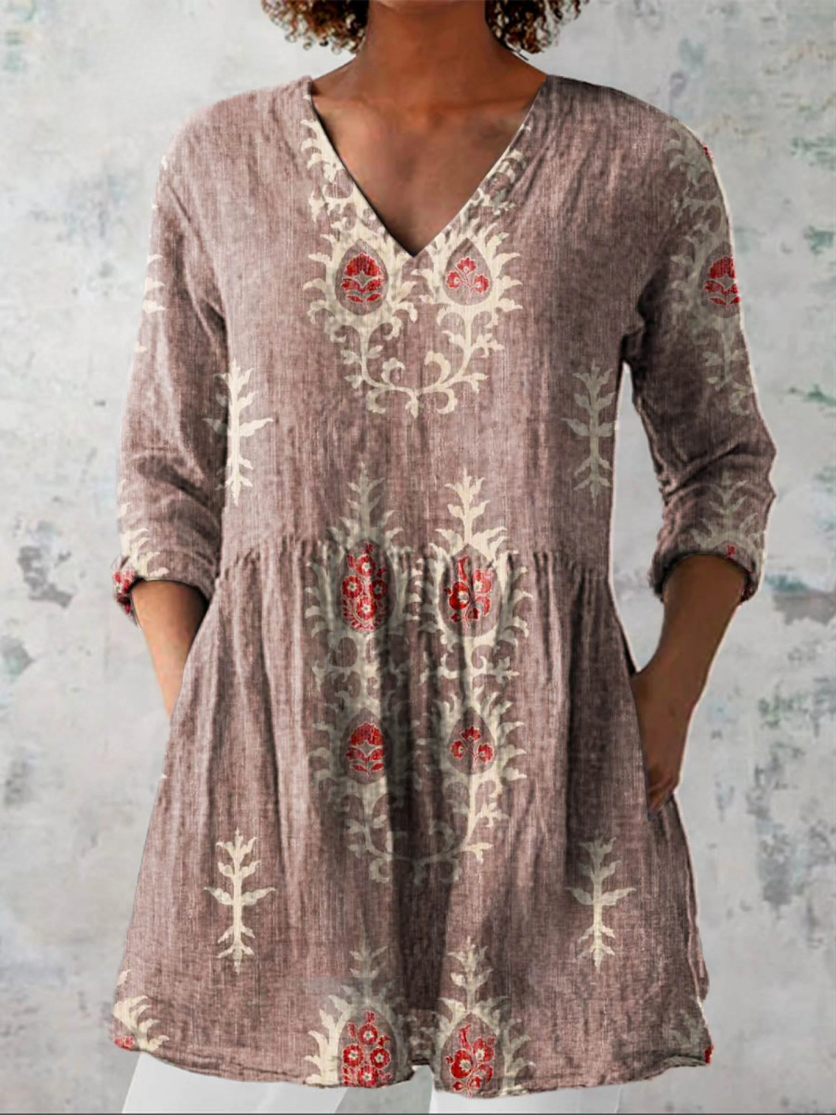 Camille | Elegant long blouses 4