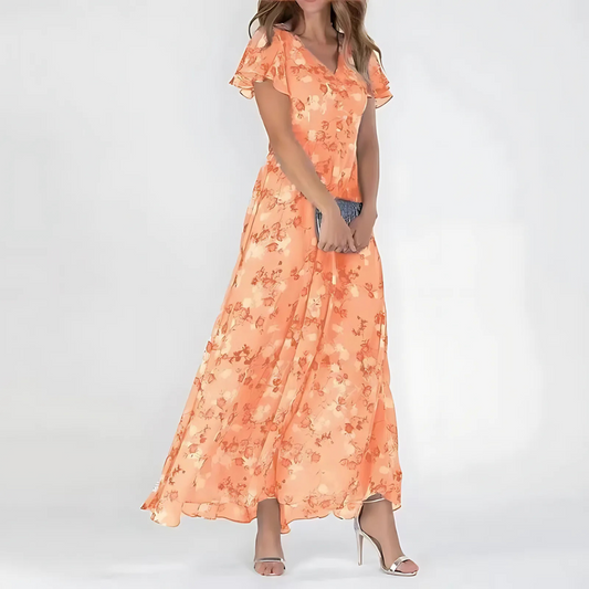 Daisy | Flattering Floral Womens Dress for Wedding Guests 0