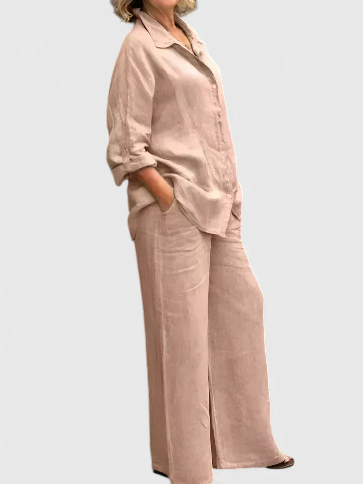 Danilyn | Women's Two Piece Set Relaxed-Fit Loungewear